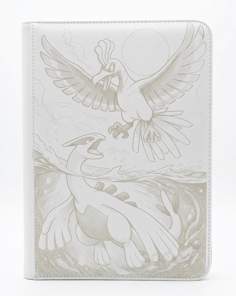Lugia & Ho-Oh Custom Engraved Pokemon Standard Card Binder
