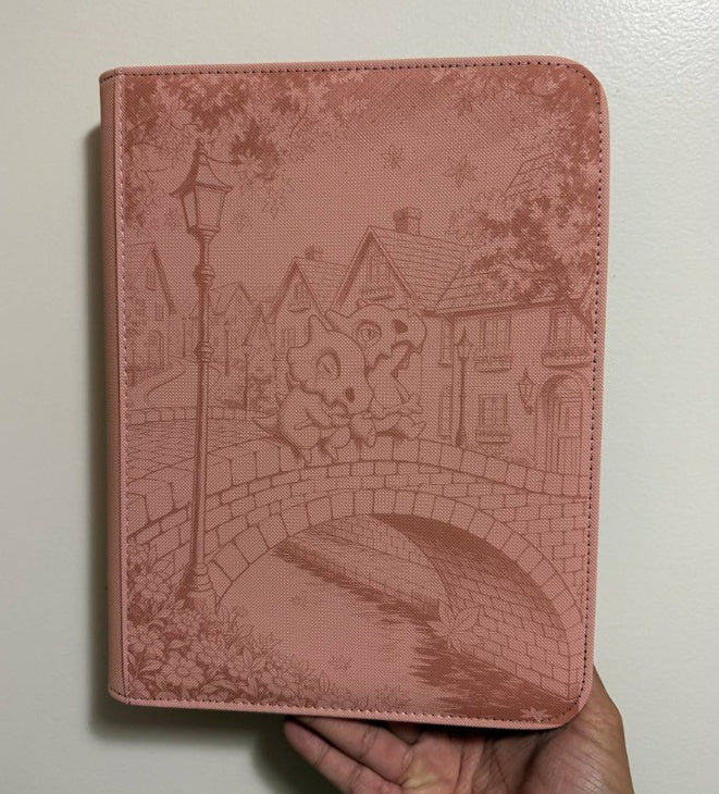 Cubone Custom Engraved Pokemon TOP LOADER Binder