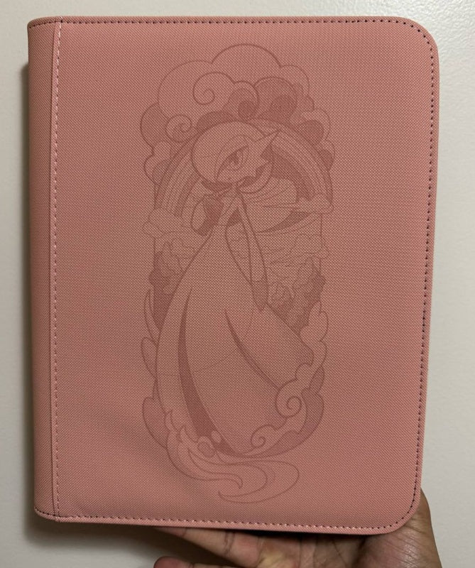Gardevoir Custom Engraved Pokemon TOP LOADER Binder