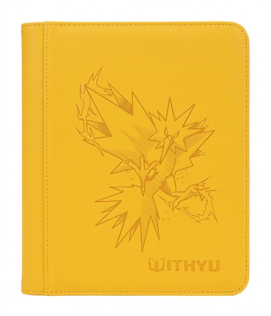Zapdos Gameboy Custom Engraved Pokemon TOP LOADER Binder
