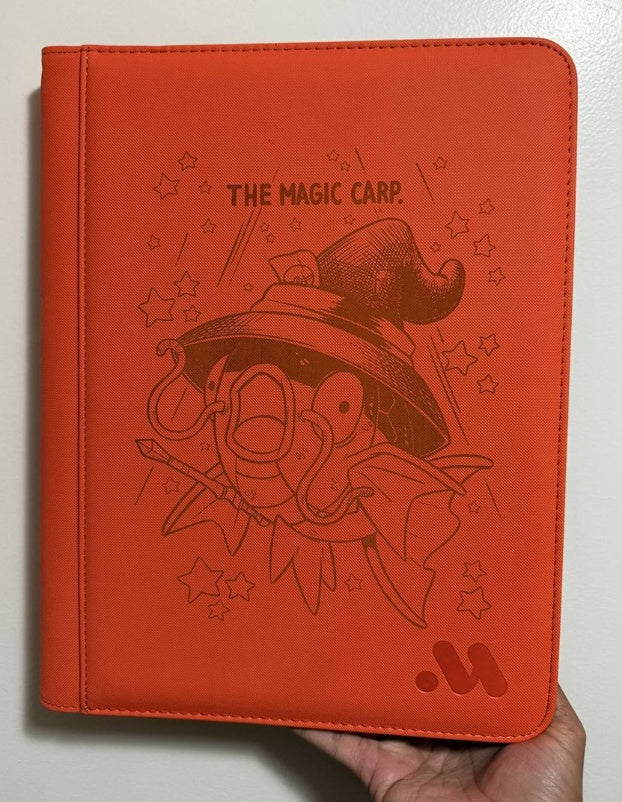 The Magi Carp Custom Engraved Pokemon Standard Card Binder