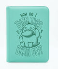 Psyduck Brain Custom Engraved Pokemon TOP LOADER Binder