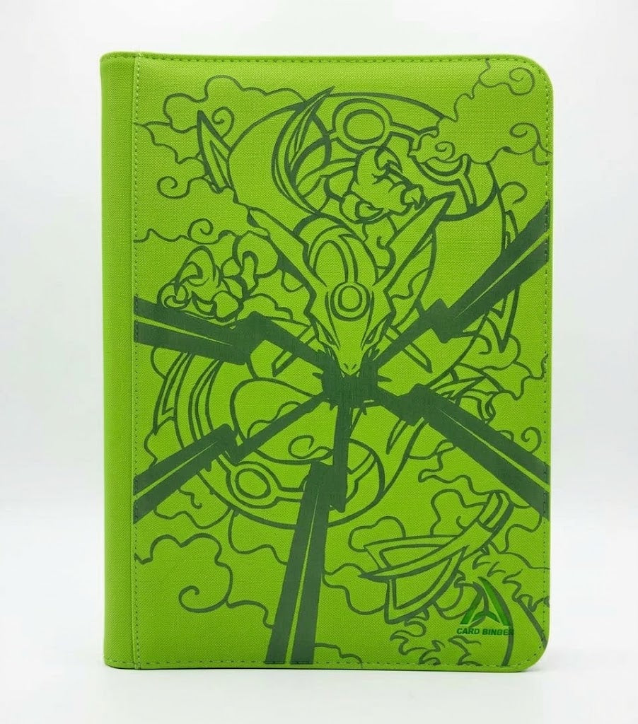 Rayquaza Custom Engraved Pokemon Standard Card Binder