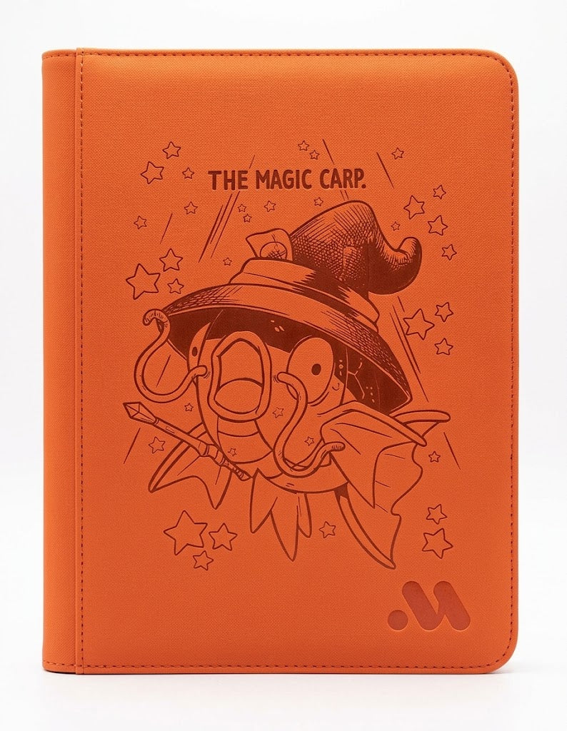 The Magi Carp Custom Engraved Pokemon Standard Card Binder