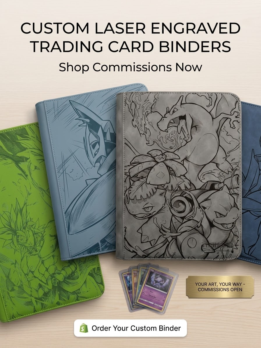 Custom Standard Card Binder (Read Description)