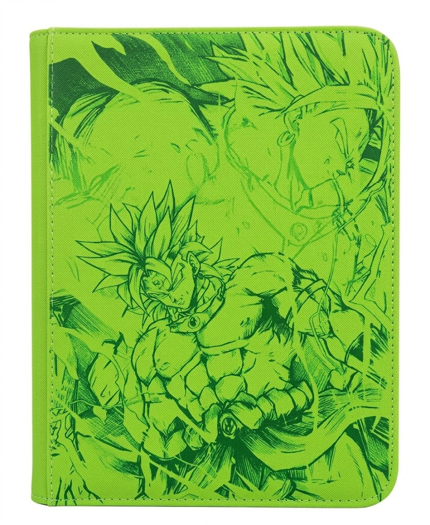 Broly Custom Engraved Dragon Ball Z TOP LOADER Binder