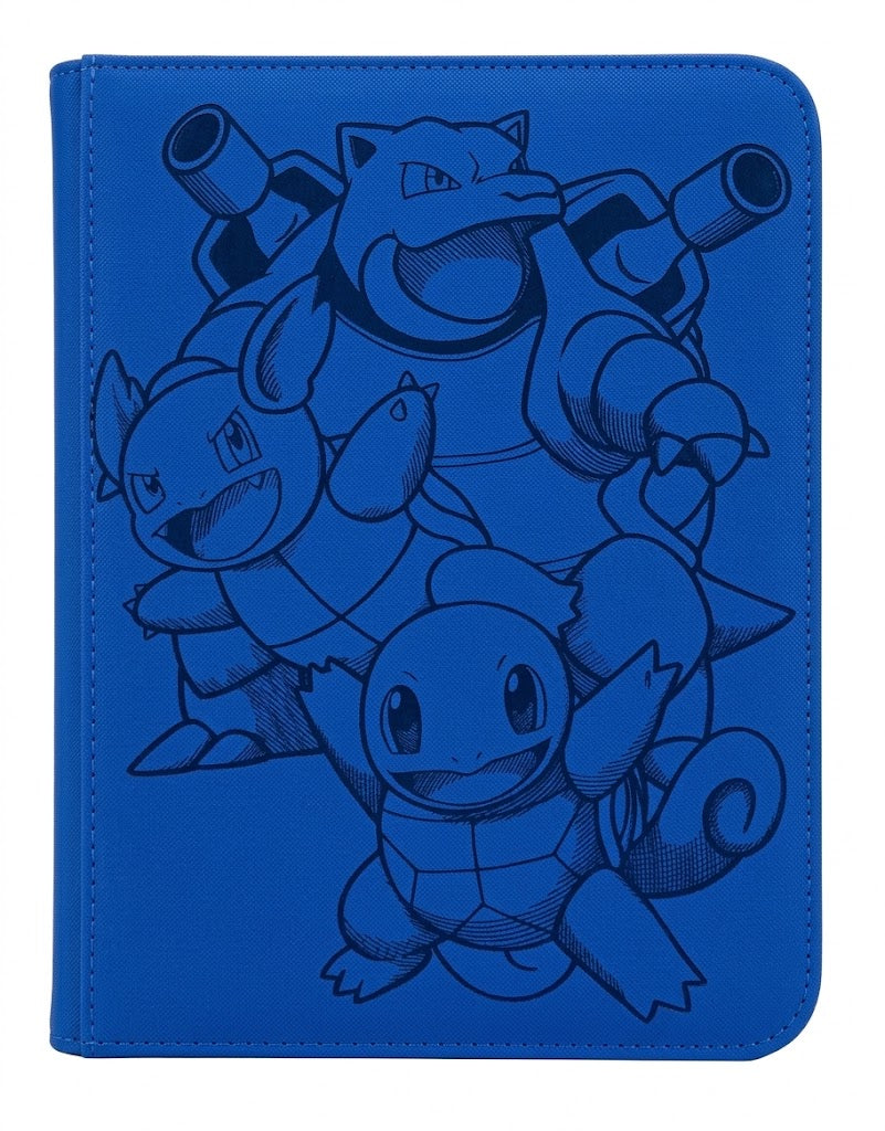Blastoise Custom Engraved Pokemon TOP LOADER Binder