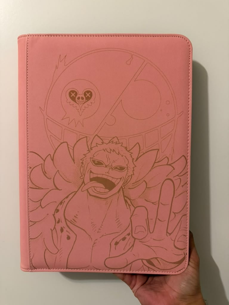Donquixote Doflamingo Custom Engraved One Piece Standard Card Binder