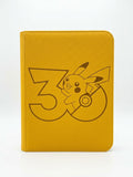 30th Anniversary Custom Engraved Pokemon TOP LOADER Binder