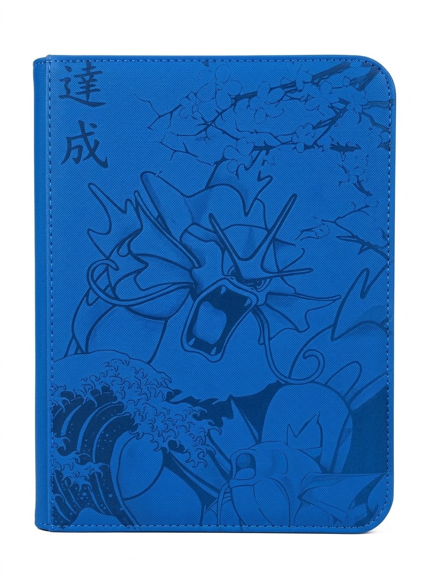Gyarados Custom Engraved Pokemon TOP LOADER Binder