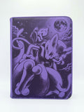 Mew and Mewtwo GX Custom Engraved Pokemon TOP LOADER Binder