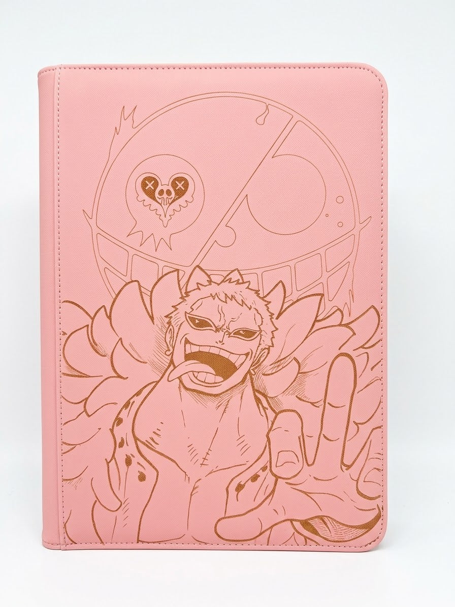 Donquixote Doflamingo Custom Engraved One Piece Standard Card Binder